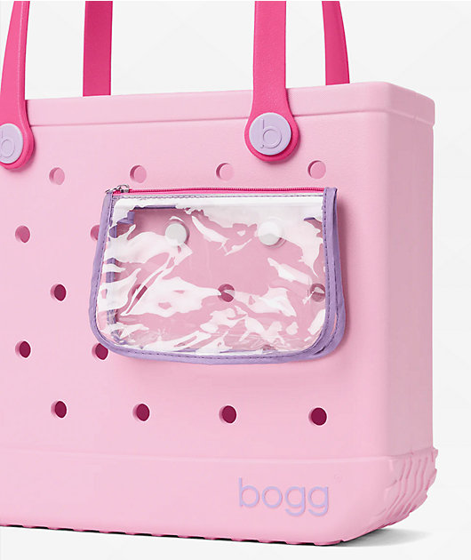 Bogg Baby Pink Drink Tote Bag
