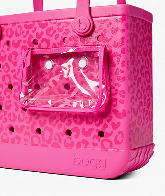 Bogg Baby Purfect Pink Leopard Tote Bag