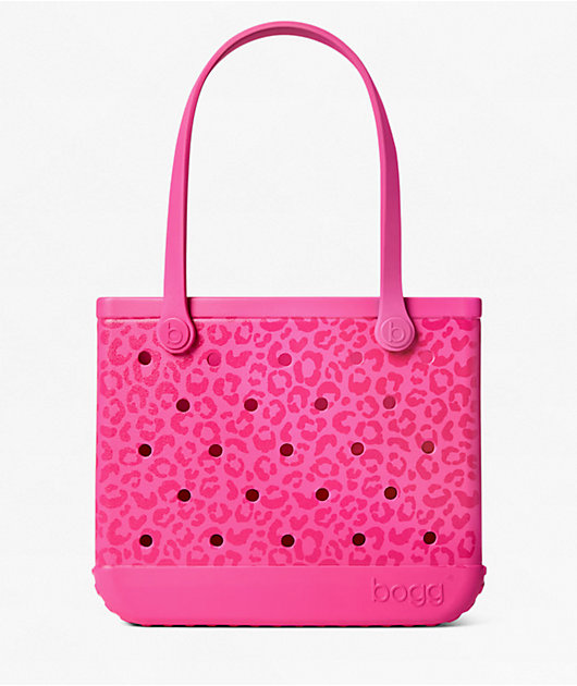 Bogg Baby Purfect Pink Leopard Tote Bag