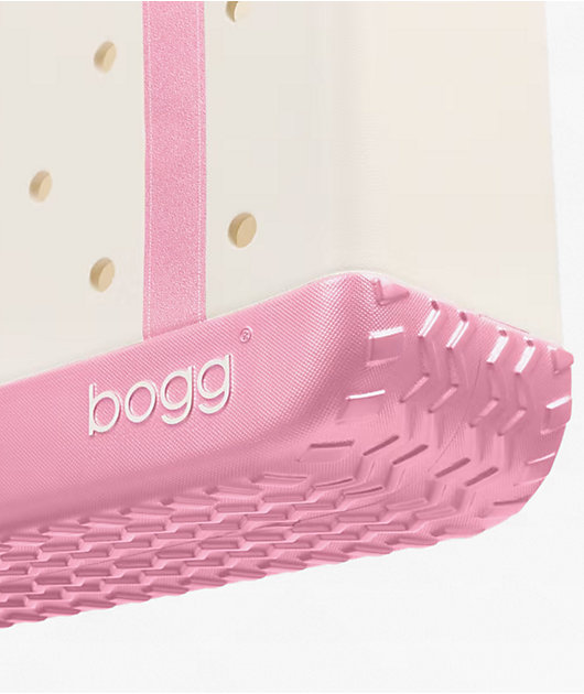 Bogg Baby Varsity Blowing Pink Bubbles Tote Bag