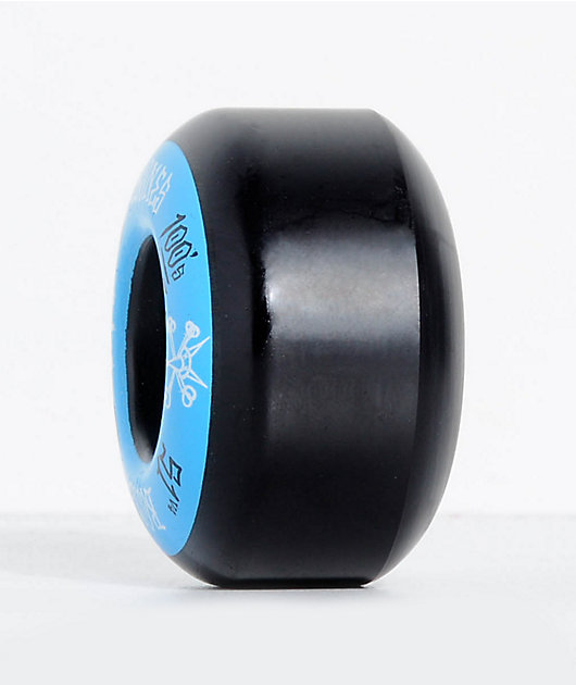 Bones 100 Ringers 51mm Blue & Black Skateboard Wheels