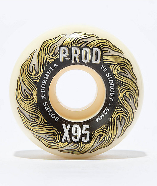 スケートボード BONES P-ROD X-FORMULA 54mm 95A ボンズ BONES WHEELS ボーンズ ウィール X-FORMULA P-ROD 54MM95A V5
