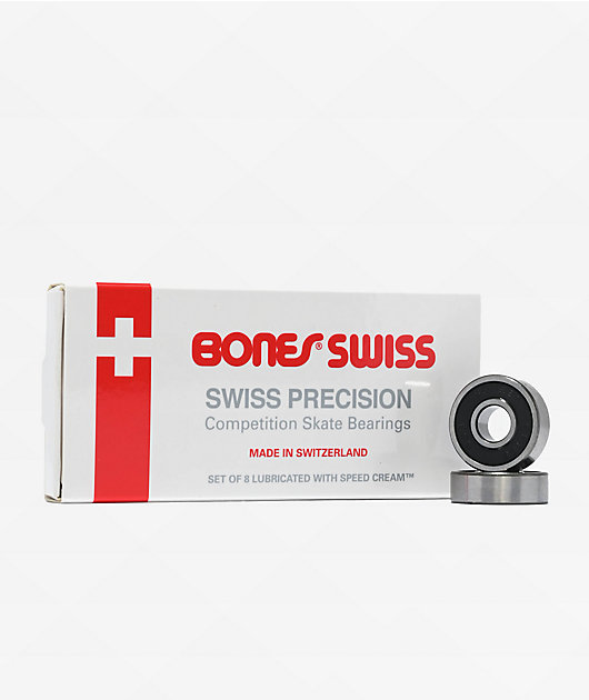 Bones Swiss Skateboard Bearings | Zumiez