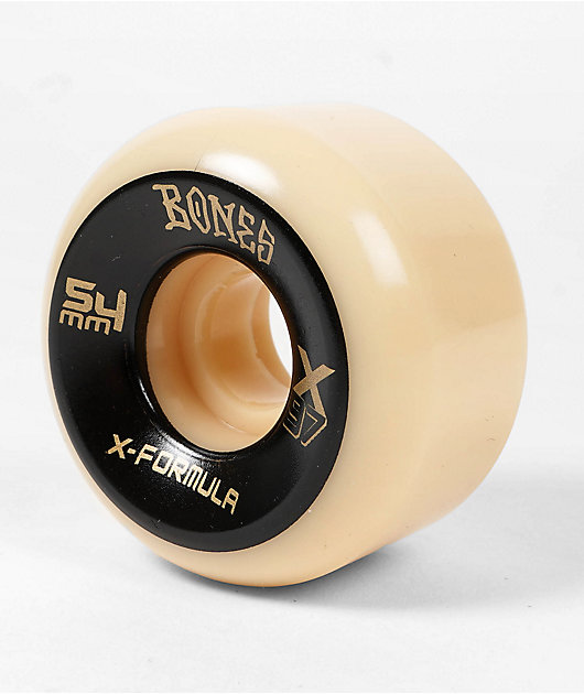 Bones X-Formula 54mm 97a Natural Skateboard Wheels