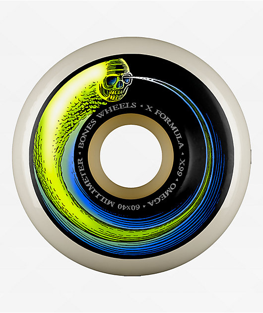 Bones X-Formula Omega 60mm 99a Skateboard Wheels | Zumiez