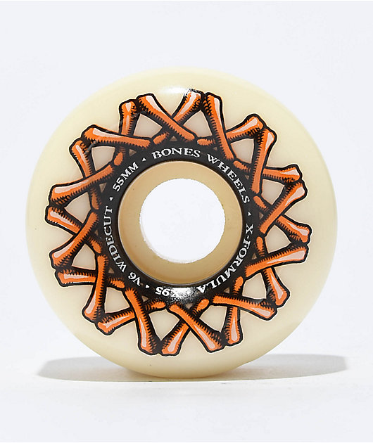 新品未使用！BONES X-FORMULA 55mm Bones X-Formula Widecuts 55mm 95a Skateboard Wheels | Zumiez