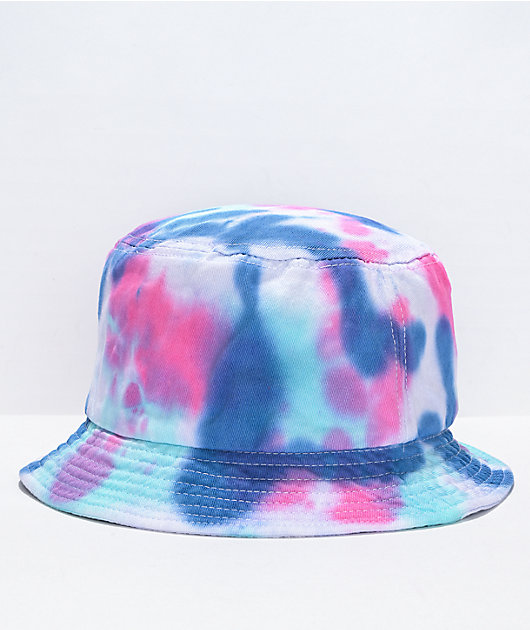 Stress Purple Tie Dye Bucket Hat