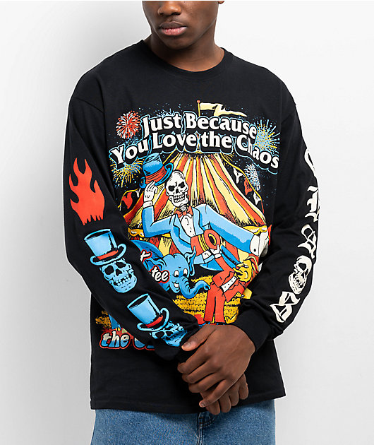 Boss Dog Just Because Black Long Sleeve T-Shirt | Zumiez