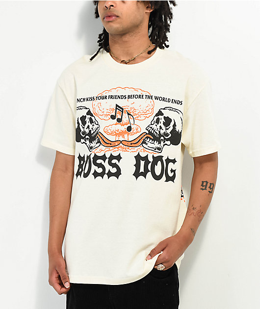 Boss Dog Make Out Cream TShirt