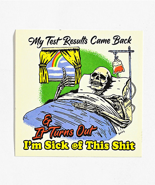 Boss Dog Test Results Sticker