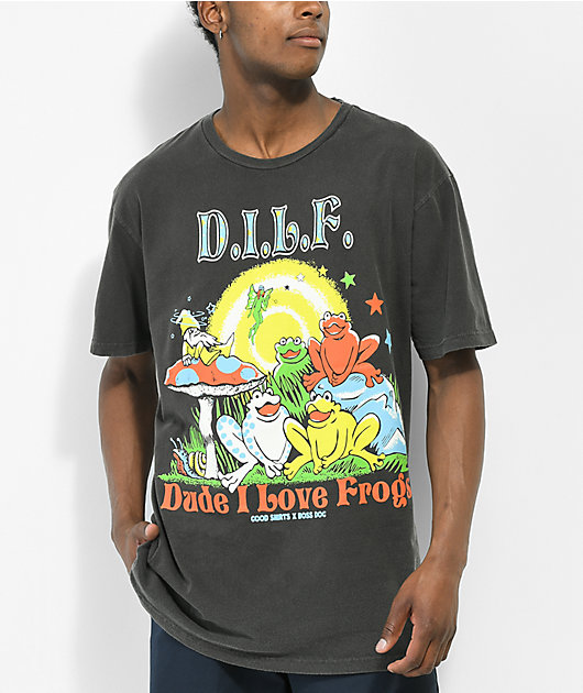 Boss Dog x Good Shirts DILF camiseta negra