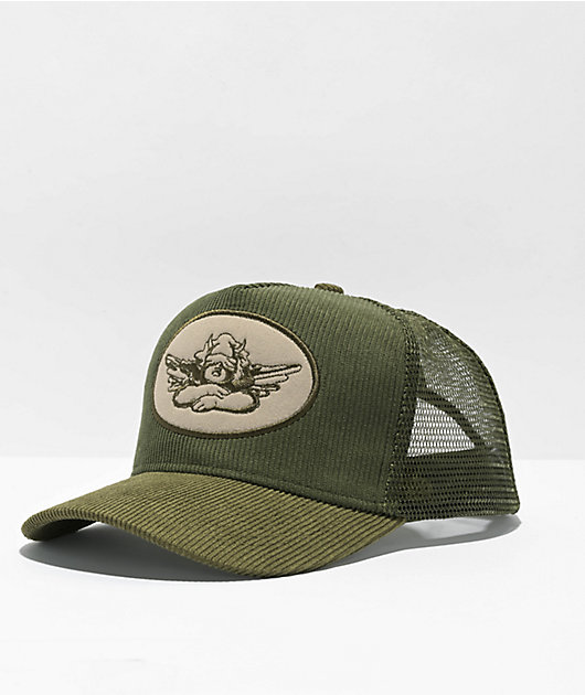 Boys Lie Olive Trucker Hat
