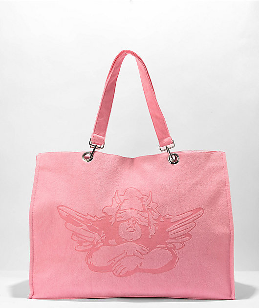 Boys Lie Pink Terry Tote Bag | Zumiez