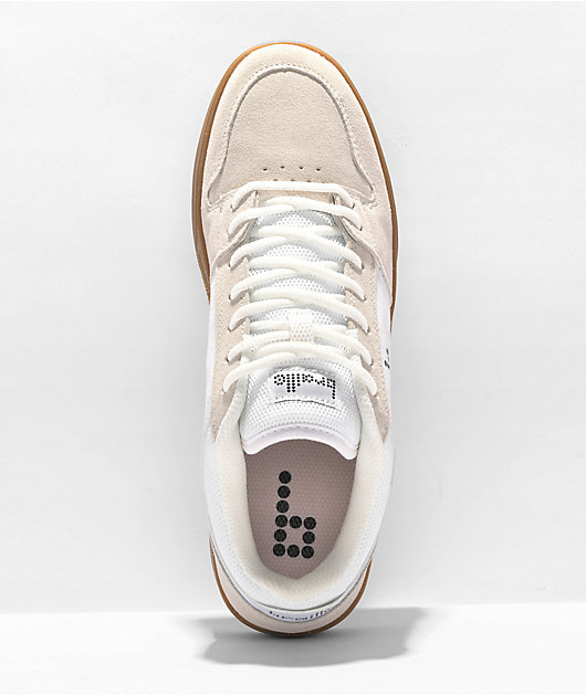 Braille Red Lodge White & Gum Skate Shoes