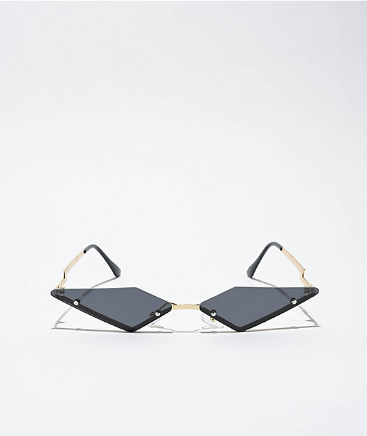 Brave Gold & Black Sunglasses
