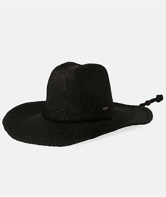 Brixton Austin Straw Black Cowboy Hat