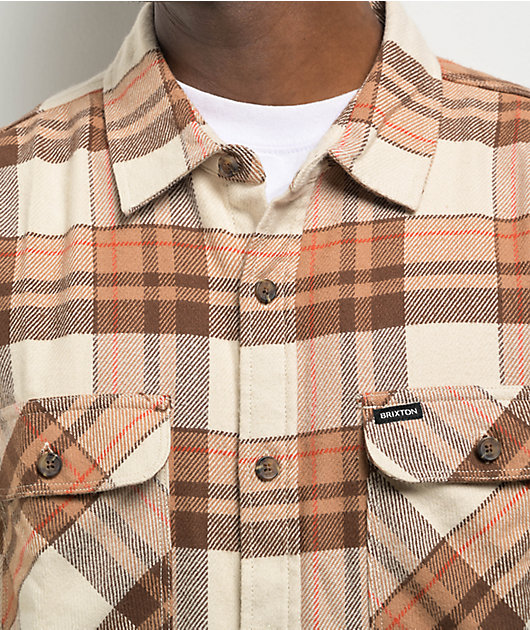 Brixton Bowery Whitecap Flannel Shirt