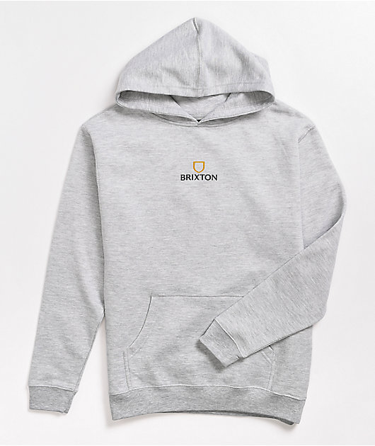 brixton grey hoodie