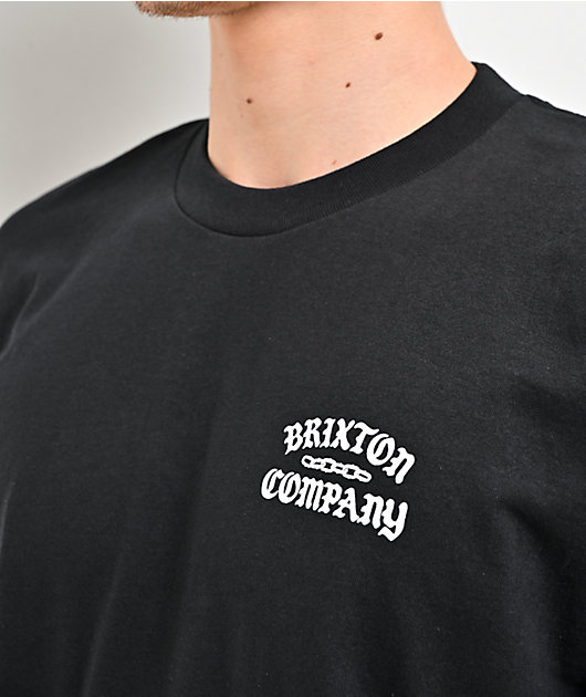 Brixton Chains Black T-Shirt