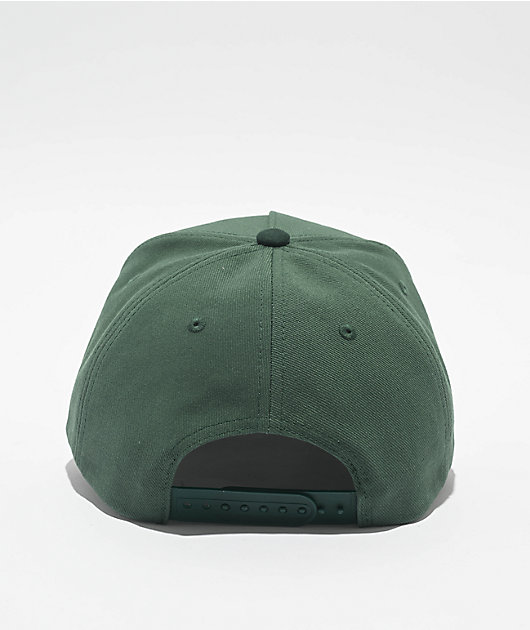 Brixton Crest Deep Forest Green Snapback Hat | Zumiez