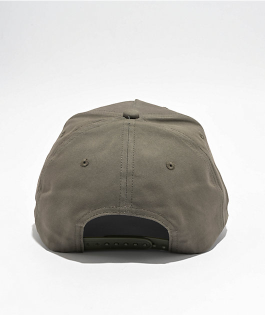 Brixton Crest Netplus Cinder Grey Snapback Hat | Zumiez