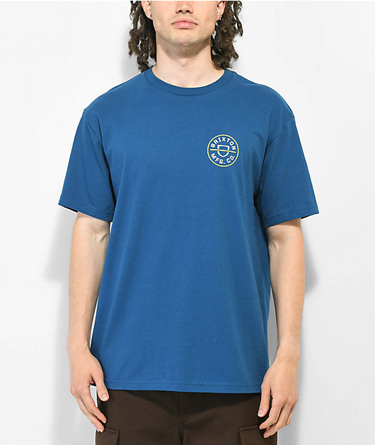 Brixton Crest camiseta azul