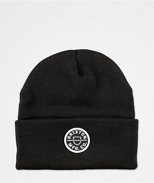 Brixton Crest gorra negra