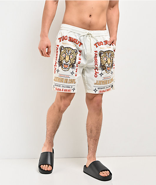 Brixton Everyday Hybrid White Shorts