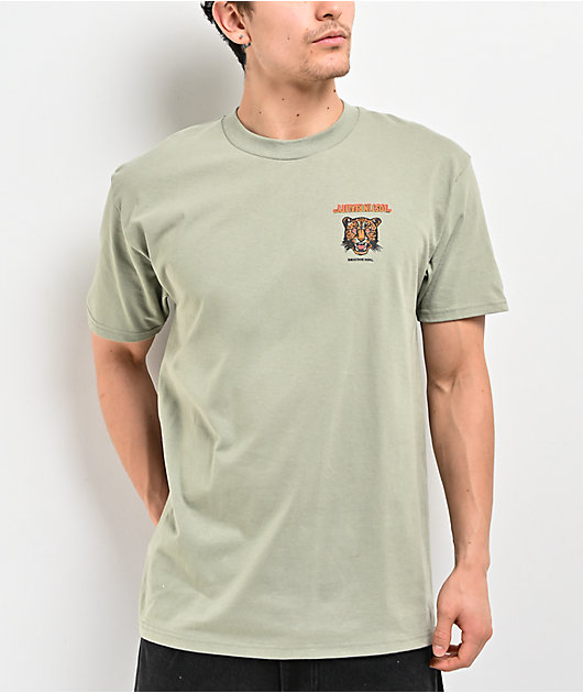 Brixton Getaway Green T-Shirt