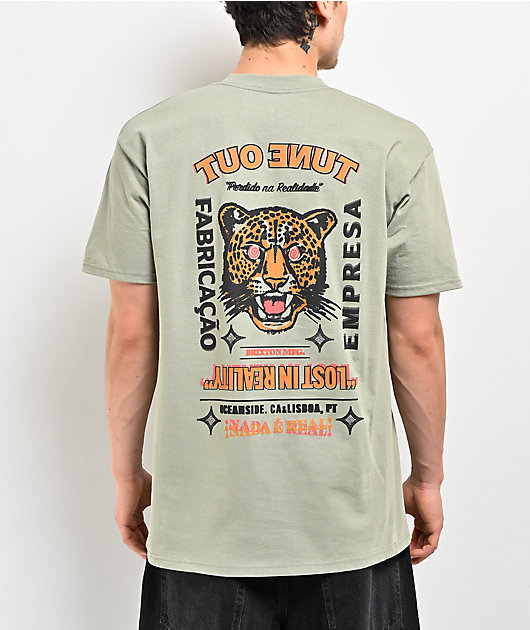 Brixton Getaway Green T-Shirt
