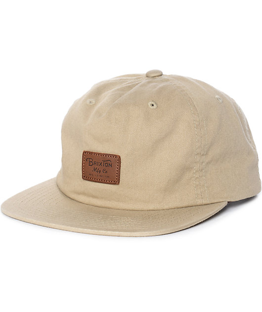 brixton unstructured hat