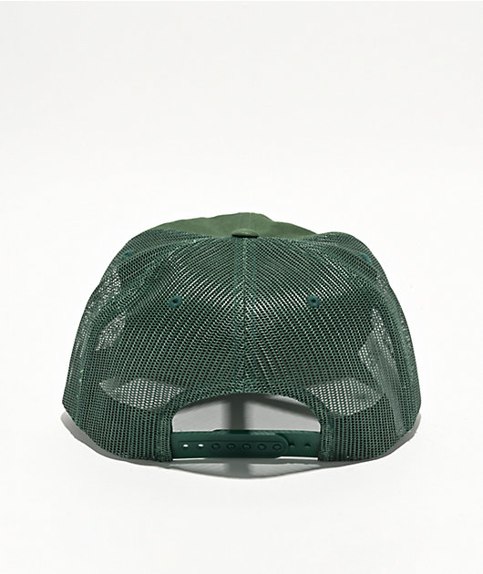 Brixton Grade Trekking Green Trucker Hat