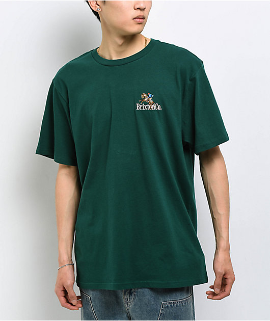 Brixton Inwood Deep Emerald T-Shirt