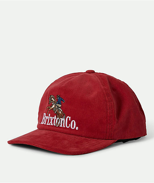 最も信頼できる Snapback Red Inwood Brixton Hat Zumiez | 帽子