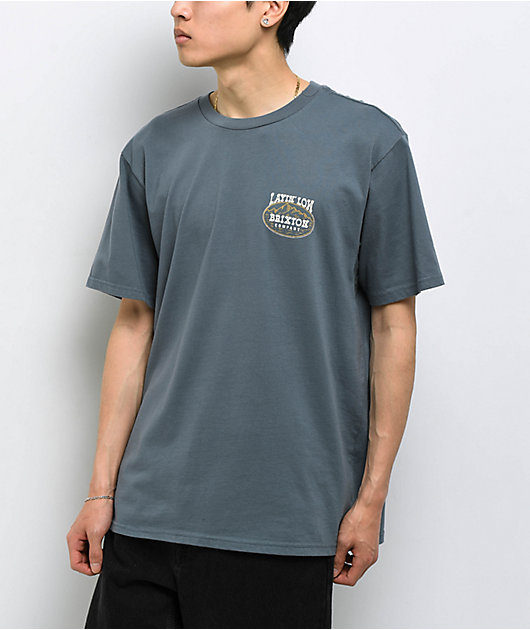 Brixton Layin' Low Basalt T-Shirt
