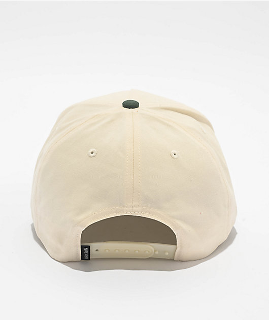 Brixton Leisure Activity Netplus Pine Needle & Whitecap Snapback Hat