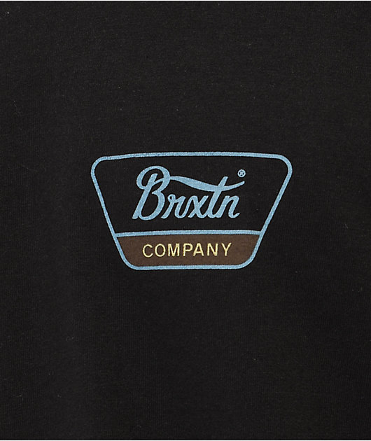 Brixton Linwood Black T-Shirt | Zumiez