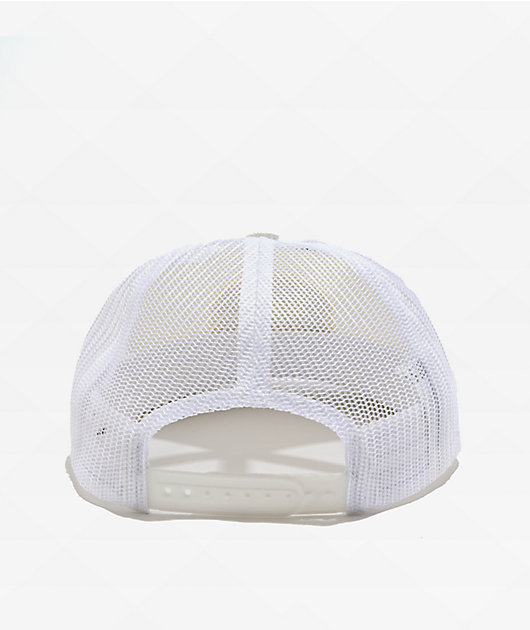Brixton Neon Keaton White Trucker Hat