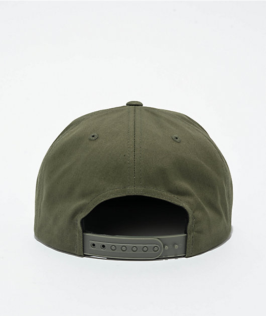 Brixton Norvell Green Snapback Hat | Zumiez