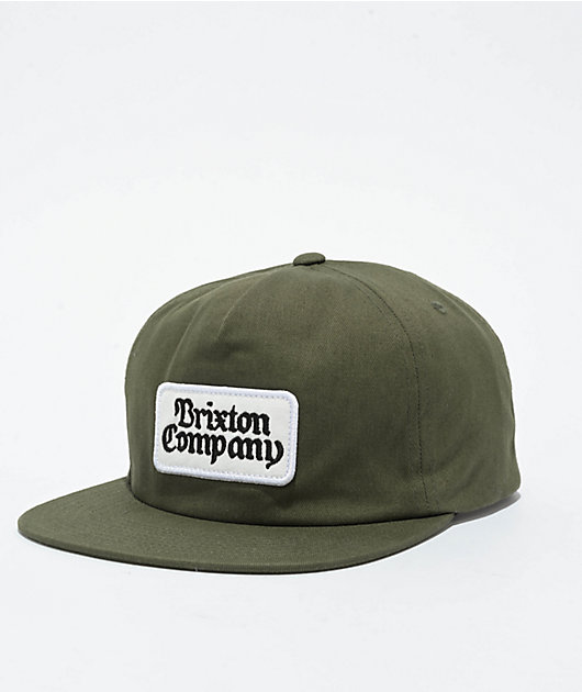 Brixton Norvell Green Snapback Hat | Zumiez Brixton Norvell Green Snapback Hat | Zumiez
