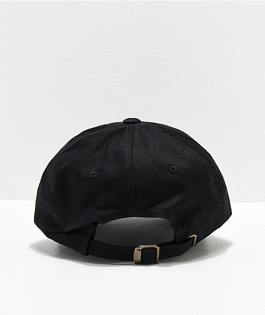 Brixton Oath II Black Strapback Hat