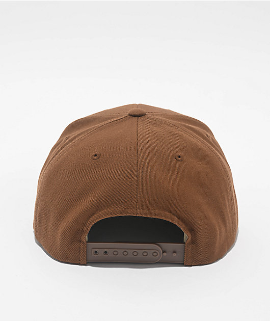 Brixton Oath III Coffee Snapback Hat