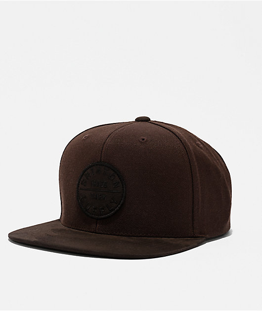 Brixton Oath III Pinecone Snapback Hat | Zumiez