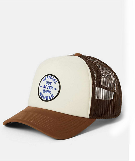 Brixton Out After Dark Black Trucker Hat