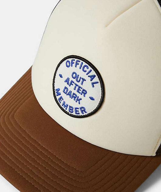 Brixton Out After Dark Brown Trucker Hat