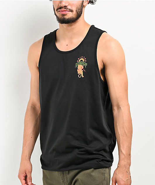 Brixton Palm Jaguar Black Tank Top