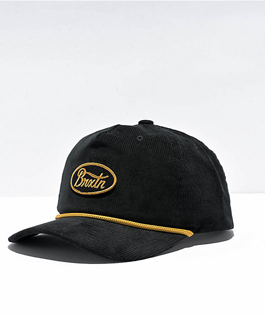 Brixton black snapback online