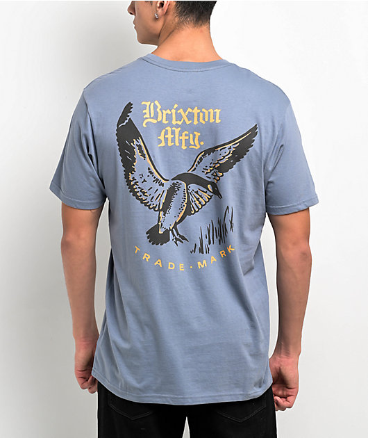 Brixton Portside Blue T-Shirt