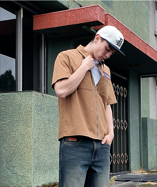 Brixton Predator Off White & Black Snapback Hat video