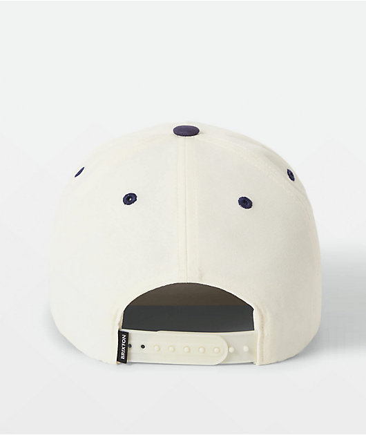 Brixton Rodeo Netplus® Natural & Navy Snapback Hat